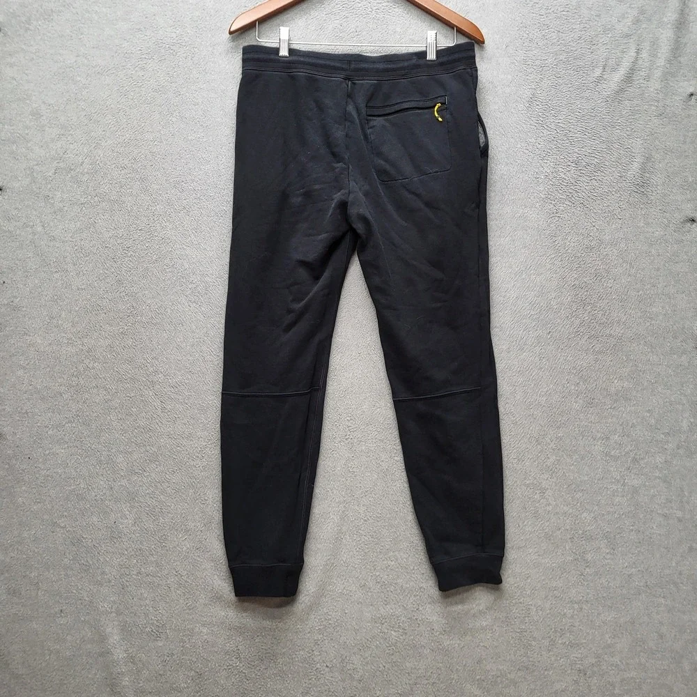 Bombas Men Pants S Black Bee‎ Better Sweatpants Jogger Zipper 26